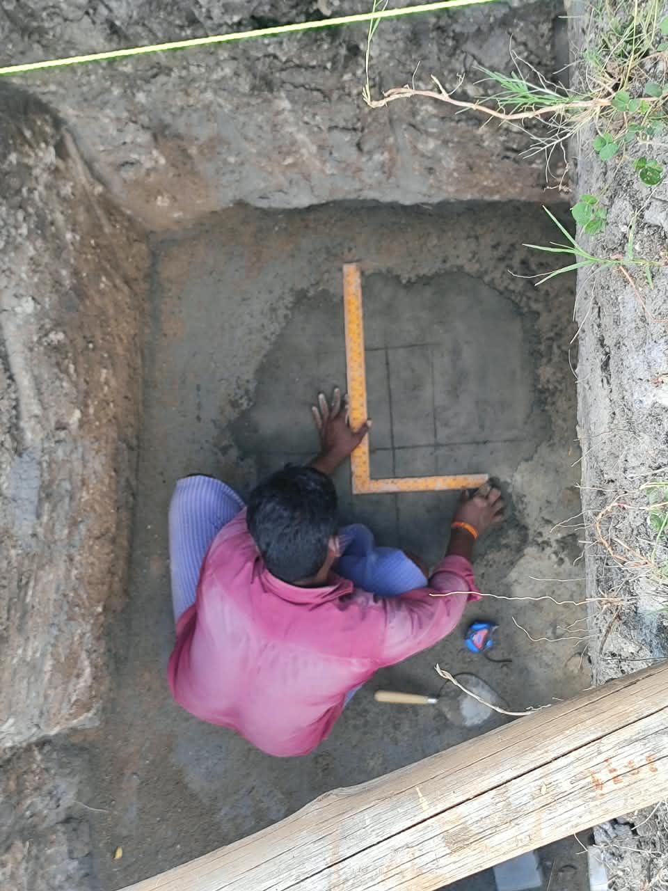 Footing alignment check, Coimbatore