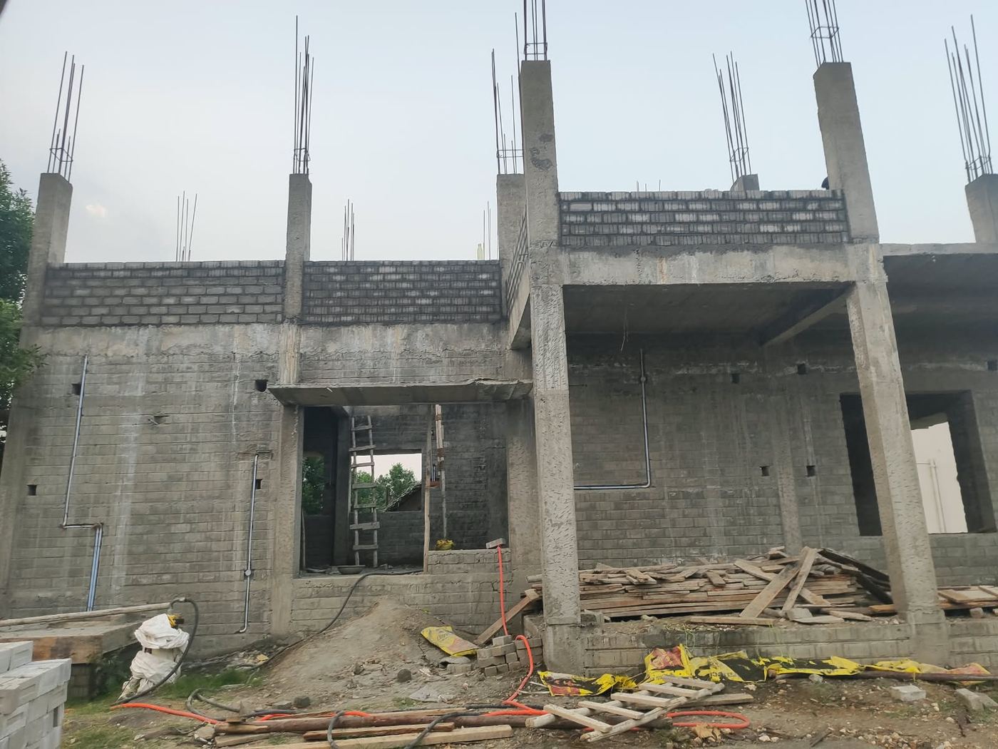 Block masonry walls, Coimbatore